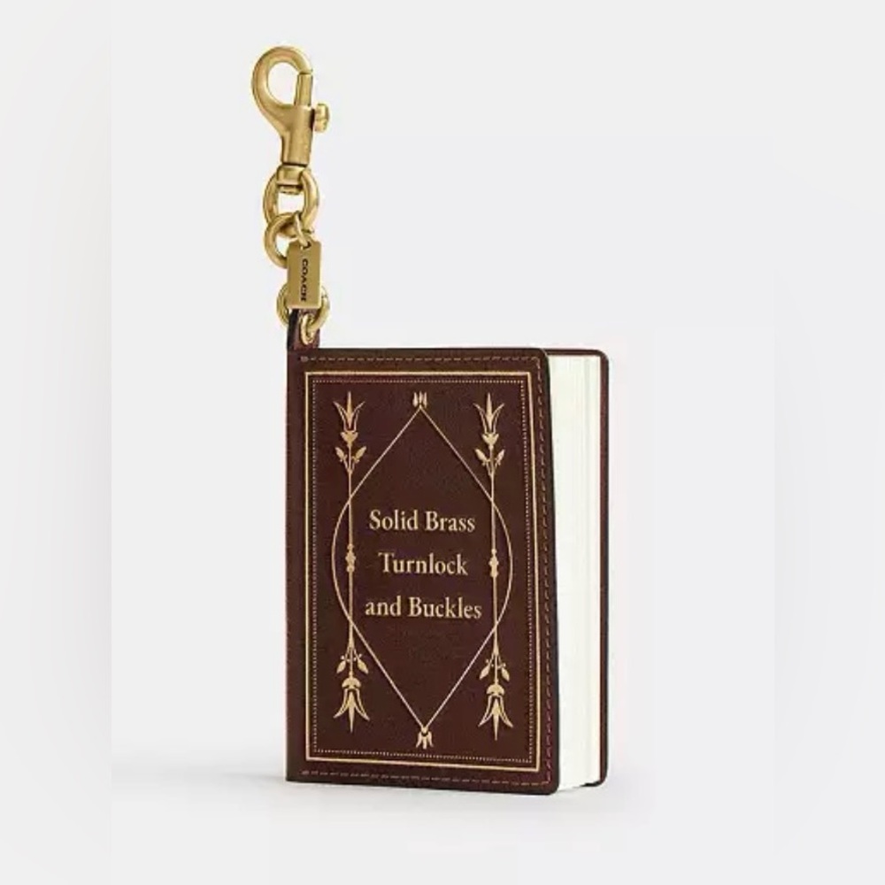 BNWT Coach Notebook Bag Charm